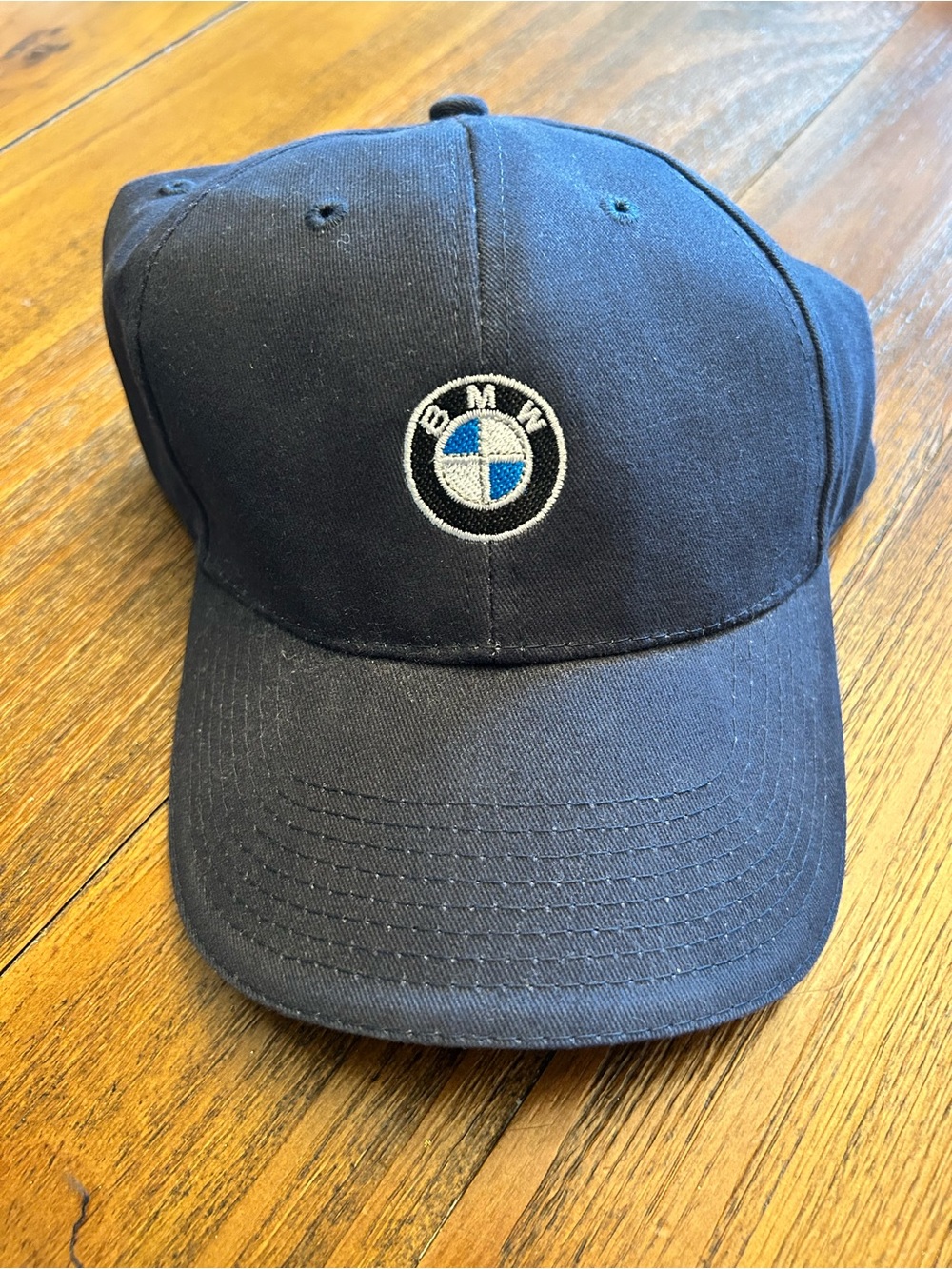 BMW Lifestyle Adjustable Hat – Navy Blue